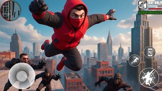 Spider Rope Hero Crime City - Screenshot 1