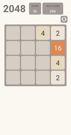 2048 Puzzle Game - Screenshot 2