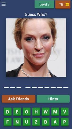 Hollywood Actress Quiz - Screenshot 1