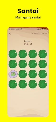 Green Frog: Pemburu Koin - Screenshot 1