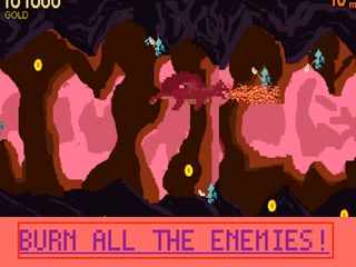 Flying dragon fire breathing - Screenshot 1