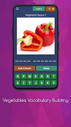 Vegetables Vocabulary Building - Screenshot 4