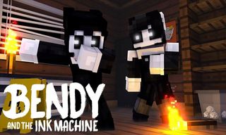Maps Bendy Horror Game for Min - Screenshot 1