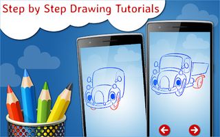 How to Draw Cartoon Cars - Screenshot 2