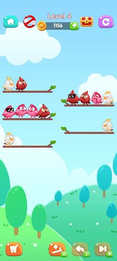 Bird Sort Puzzle 2 - Screenshot 3