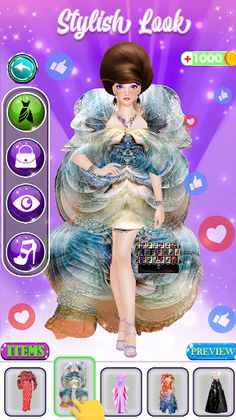 Model Dressup Fashion Makeover - Screenshot 2