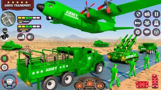 Army Car Truck Transport Games - Screenshot 3