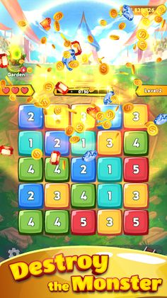 Merge Heroes: Wonder Garden - Screenshot 2