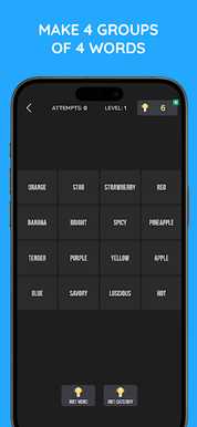 Connections Game: Word Match - Screenshot 1