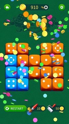 Dice Magic - Puzzle Game - Screenshot 2