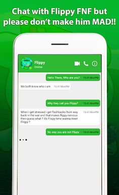 Scary Flippy FNF Fake Chat And - Screenshot 1