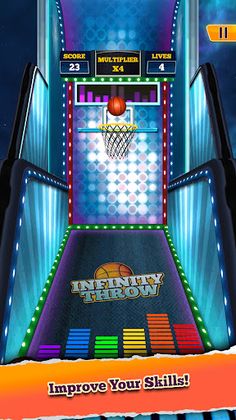 Infinity Throw - Basketball Fl - Screenshot 2