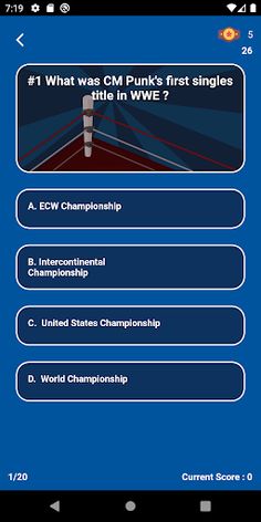 World Wrestling Trivia - Screenshot 4