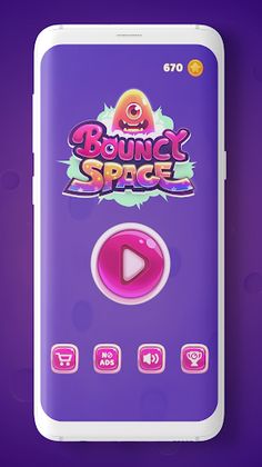 Bouncy Space - Screenshot 1