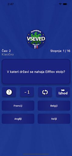 VSEVED Milijonar - Screenshot 3