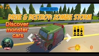 Drive & Destroy: Zombie Storm - Screenshot 1