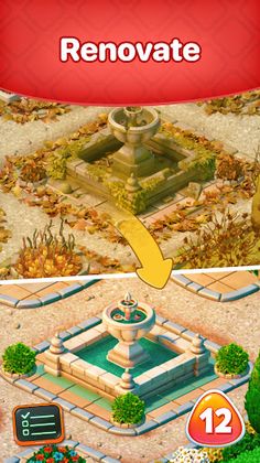 X Garden Relax Match 3 Design - Screenshot 2