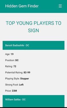 Soccer Manager - Hidden Gem Fi - Screenshot 2