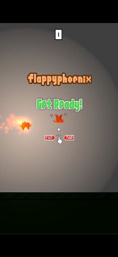 Flappy Phoenix : Dark universe - Screenshot 3