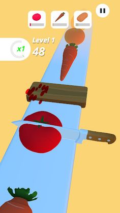 Slice Vegetable Puzzle - Screenshot 3