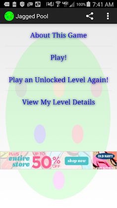 Jagged Pool Pro - Screenshot 1