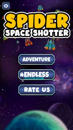 Spider Space Shotter universal - Screenshot 4