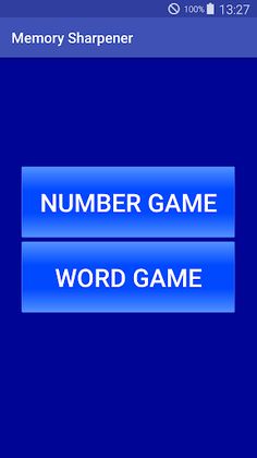 Memory Sharpener - Screenshot 1