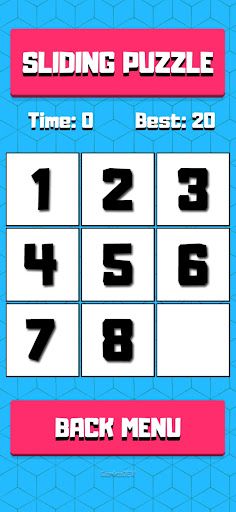 Sliding Puzzle - Numbers - Screenshot 2