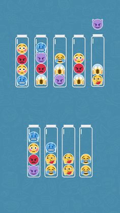 Emoji Sort Puzzle - Screenshot 2
