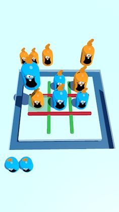 Tic Tac Toe Gobblers - Screenshot 2