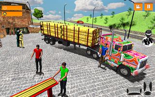 Cargo transport truck games 3D - Screenshot 1