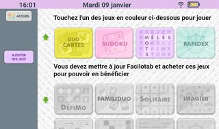 Jeux Facilotab pour seniors - Screenshot 2