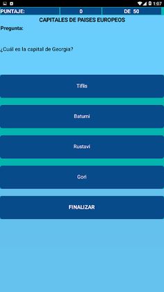 Capitales de Europa - Screenshot 2