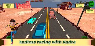 Rudra Car Racing Super Hero 3D - Screenshot 1