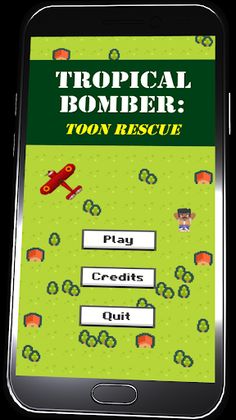 Tropical Bomber Toon Rescue - Screenshot 1