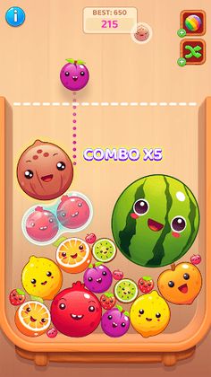 Fruit Merge: Watermelon Drop - Screenshot 2