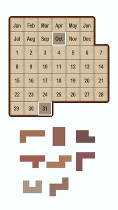 Calendar Puzzle - Screenshot 4
