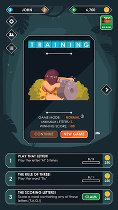 Connect Words: Stone Age - Screenshot 1