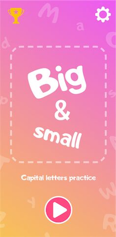 Big & Small. Capital letters - Screenshot 3