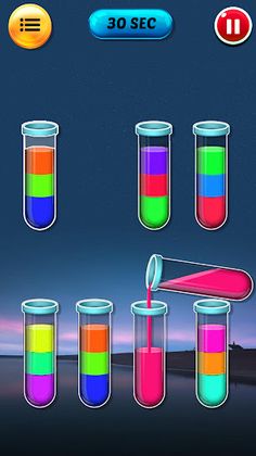 Water Color Sort Puzzle Sort - Screenshot 2