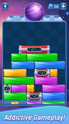 Slide Block Puzzle Free Game - Screenshot 2