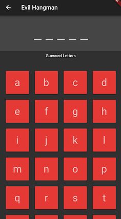 Evil Hangman - Screenshot 2
