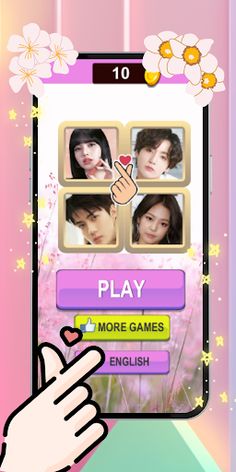 Kpop Idols Quiz - Fingerhearts - Screenshot 1