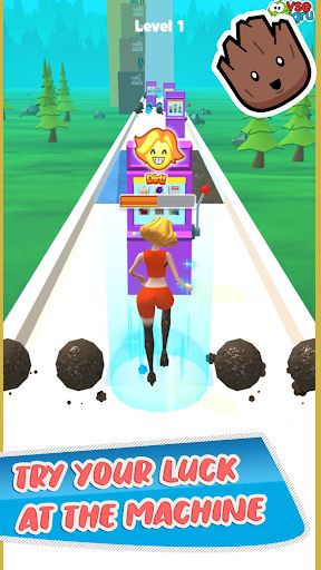 Girl Runner - Beauty Race 3D - Screenshot 3