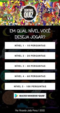 Quiz Desenhos - Screenshot 1