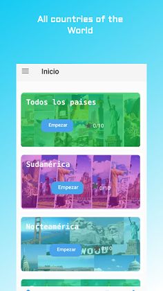 TibuGeo, Capitals of the world - Screenshot 1