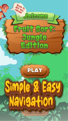 Fruit Sort: Jungle Edition - Screenshot 1