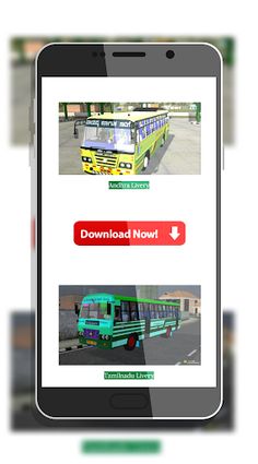 Tamil Bus Mod Livery | Indones - Screenshot 1