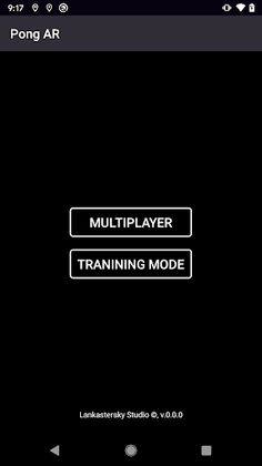 Retro Pong AR - Screenshot 1