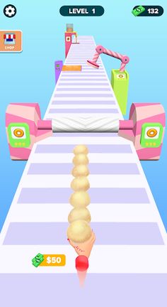 Donut Stack: Doughnut Game - Screenshot 1